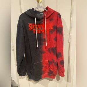 Super cute Stranger Things hoodie dress sz m